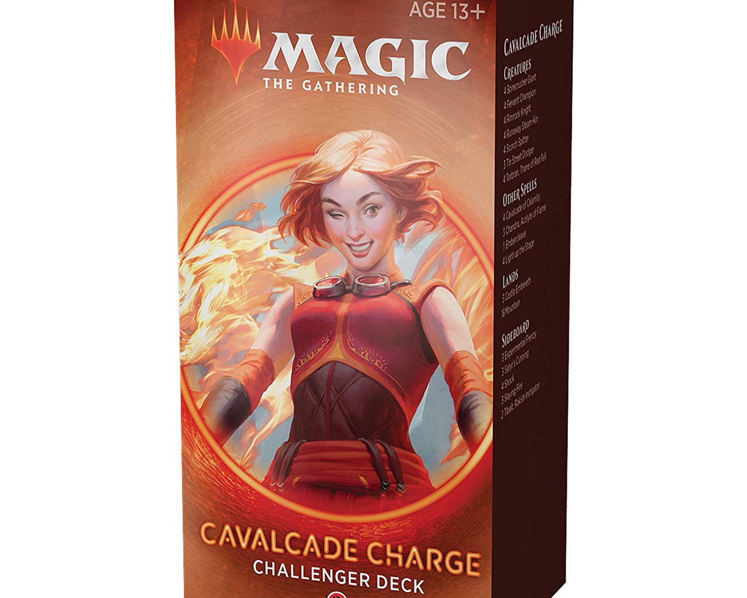 Cavalcade charge challenger deck juego Magic the gathering