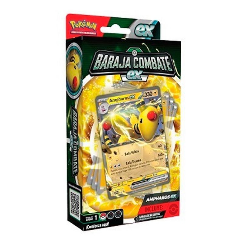 Baraja combate ampharos POKEMON VITORIA